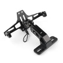 CNC License Plate Holder Bracket Fender Eliminator For Yamaha BWS R25 R3 MSX Generic