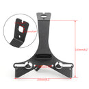 Blk Aluminium Alloy Motorcycle License Plate Holder Bracket For Ducati 848/1098 Generic