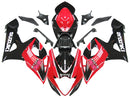 Fairings 2005-2006 Suzuki GSXR 1000 Black and Red GSXR Racing Generic