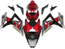 Fairings 2007-2008 Suzuki GSXR 1000 Red Cherry & Black GSXR Racing Generic