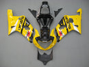 For GSXR600 2001-2003 Bodywork Fairing Yellow ABS Injection Molded Plastics Set