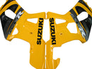 For GSXR600 2001-2003 Bodywork Fairing Yellow ABS Injection Molded Plastics Set