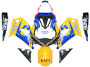 For GSXR600 2001-2003 Bodywork Fairing Yellow ABS Injection Molded Plastics Set
