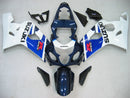 Fairings 2004-2005 Suzuki GSXR 600 750 Blue & White GSXR  Generic