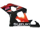 Fairings 2004-2005 Suzuki GSXR 600 750 Black Orange GSXR  Generic
