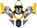 Fairings 2001-2003 Suzuki GSXR 750 Yellow Silver GSXR  Generic