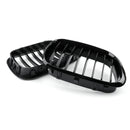 Matt Black Front Kidney Grill Mesh Grille For BMW X Series X5 E53 (1998-2003) Generic
