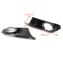 Fog Light Grille Covers Pair For (10-14) VW MK6 Golf/Jetta Sportwagen Open Vent Generic