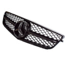 W204 C250 C350 2008-2014 Mercedes Benz  Gloss Black Grill Replacement Grille Generic