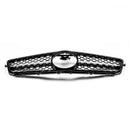 W204 C-Class C300 C350 2008-2014 Benz ABS Gloss Chrome Grill Replacement Grille Generic