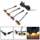 Toyota Tacoma | 2016-2023 | TRD PRO Grille | Front Bumper Hood Grill | Sensor Cover + Toyota Letter + Amber LED Lights