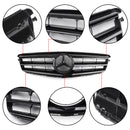 Benz W204 C300 C350 2008 - 2014 Car Front Grille with LED Emblem Black