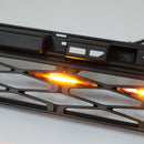 Toyota 4Runner | TRD PRO Grille | Front Bumper Grille| 2020-2024 | 2 Piece | Grey / Black / Red Toyota Letter | Led Lights