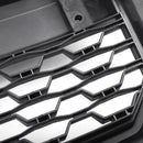 Silverado 1500 2016-2018 Chevrolet Black LED Front Bumper Grill Replacement Grille With Script