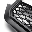Silverado 1500 2016-2018 Chevrolet Black LED Front Bumper Grill Replacement Grille With Script
