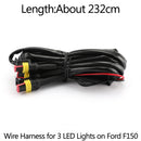 Raptor Grille Grill LED Light Wiring Harness Cable Fit Ford F-150 F150