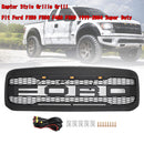 1999-2004 Ford Excursion F250 F350 F450 F550 Super Duty Black Raptor Style Grille