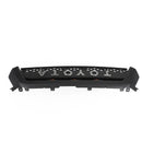 2010-2013 4Runner TO1200367 Matte Black W/Letter TRD Pro Style Front Bumper Grille Grill With Amber LED Lights Generic