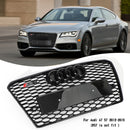 2012-2015 Audi A7/S7 RS7 Style Honeycomb Sport Mesh Hex Grille Grill Black