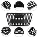 2012-2015 Audi A7/S7 RS7 Style Honeycomb Sport Mesh Hex Grille Grill Black