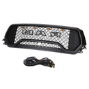 Dodge Ram 1500 2019-2024 TRX Style LED Honeycomb Front Upper Hood Grille