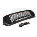 Dodge Ram 1500 2019-2024 TRX Style LED Honeycomb Front Upper Hood Grille