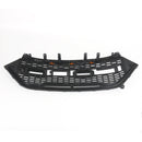 15-18 Ford Edge Black Raptor Style Front Bumper Grill Upper Grille + Amber LED Lights