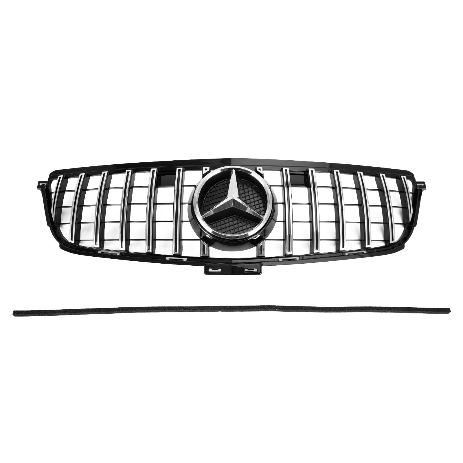 Front Grille Chrome GT Grill For Mercedes Benz W166 2012-2015 ML350 400