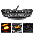 Nissan Frontier | 2009-2019 | Matte Black Grille | Nissan Letter + Amber LED Lights