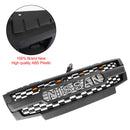 Nissan Frontier | 2009-2019 | Matte Black Grille | Nissan Letter + Amber LED Lights