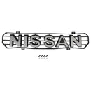 Nissan Frontier | 2009-2019 | Matte Black Grille | Nissan Letter + Amber LED Lights