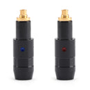 Earphone DIY Pin Gold Plated Audio Plug For MMCX 1840 1440 1540 Silver Black