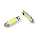 2 pcs Car Auto 39mm COB 12SMD Canbus Festoon Interior Panel Light Bulb led 12V Generic