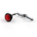 12v 24V Front Side Rear Marker LED Light Bus Van Car Truck Trailer Lamp Round AM