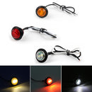 12V 24V Front Side Rear Marker LED Light Bus Van Car Truck Trailer Lamp Round