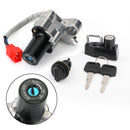 Ignition Switch Helemt Hanger Side Cover Lock Set For Yamaha V-Star 650 & 1100