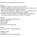 Drive Belt For CFmoto CF250T-3 v3/v5/v9 1000*24.2 Generic