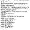 Drive Belt For Yamaha CW YW 50 ZUMA 02-11 ZUMA II 97-01 SCOOTER 3AA-17641-00 Generic