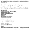 Rear Luggage Rack Carrier Mount Fender Support For Kawasaki Z900RS Cafe ABS 2018 Generic