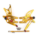 Rearset Rear set Footpegs Adjustable For Kawasaki ZX10R ZX 10R 2004-2005 Generic