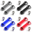 Pair Aluminum Motorcycle Mirror Extenders-Riser-Extension 10mm Fit for Honda