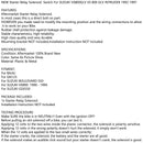 Starter Solenoid Relay For SUZUKI VS800GLV VS 800 GLV INTRUDER 1992-1997 Motor Generic