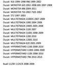 Intank Fuel Pump For Ducati 999 999S 748 SPS MONSTER 900 S2R S4R MULTISTRADA Generic