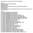 New Starter Engine Starting 9-Spline Fit For Yamaha 1S3-81890-00-00 2MB-H1890-00-00