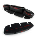 Harley Electra Street Glide Touring Windshield Bag Saddle 3 Pouch Pocket 2 Color