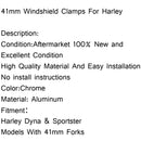 Windscreen Windshield For Harley Davidson Sportster XL883 86-2010 XL1200 (1988-2011), Clear Generic