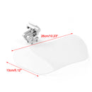 Clip On Windshield Screen Extension Spoiler Wind Deflector For Universal Motorcycle, Clear Generic