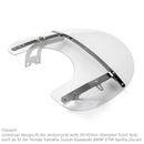 ABS Front Fork Windshield WindScreen For Honda Kawasaki Harley Suzuki Yamaha Generic