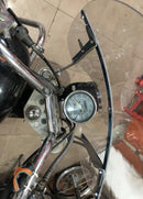 ABS Front Fork Windshield WindScreen For Honda Kawasaki Harley Suzuki Yamaha Generic