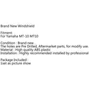 Windshield Windscreen + Bracket Double Bubble For Yamaha MT-10 (2016) 3 Color Generic